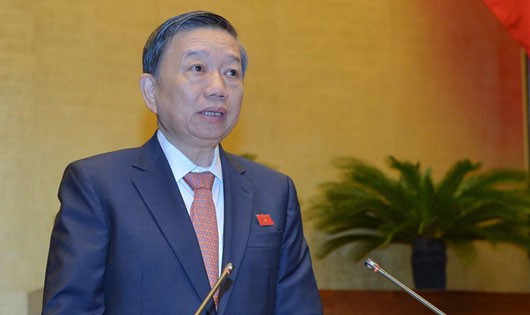 Thượng tướng Tô Lâm, Bộ trưởng Bộ Công an 