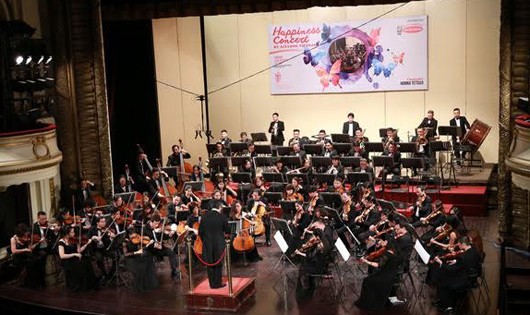 Giai điệu xuân tràn ngập 'Happiness Concert by Acecook Vietnam'