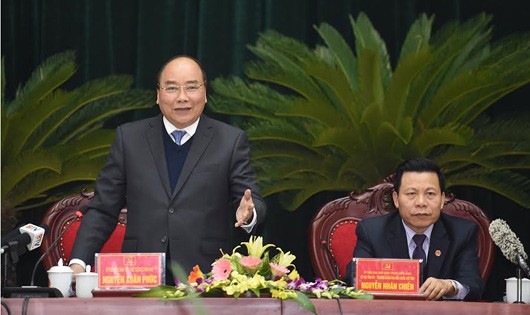 Thủ tướng làm việc với lãnh đạo tỉnh Bắc Ninh