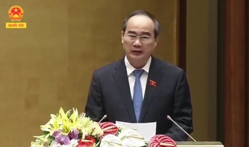 Chủ tịch Uỷ ban Trung ương Mặt trận Tổ quốc Việt Nam Nguyễn Thiện Nhân 