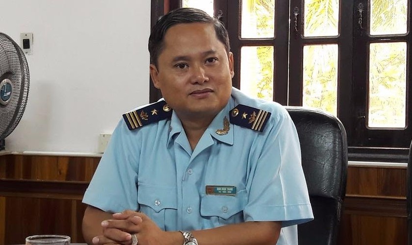 Ông Đinh Ngọc Thanh - Phó Cục trưởng Cục Hải quan tỉnh Quảng Trị