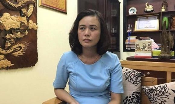 Bà Nguyễn Thị Thúy Hà -
 Phó chủ tịch UBND phường Văn Miếu 