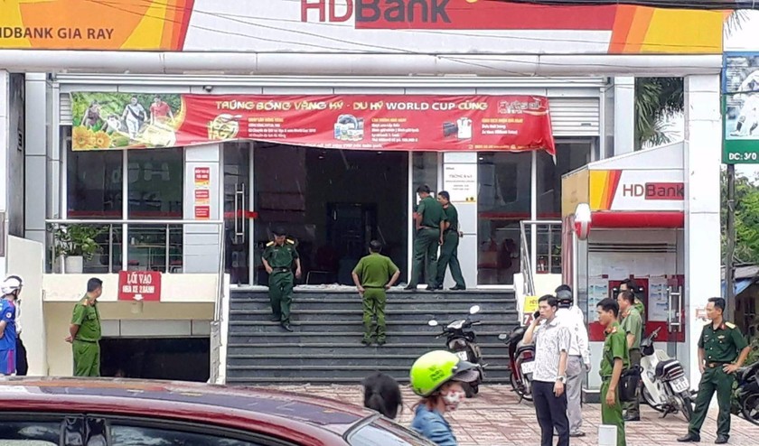 Vụ cướp ngân hàng ở Đồng Nai: đã xác định được nghi can