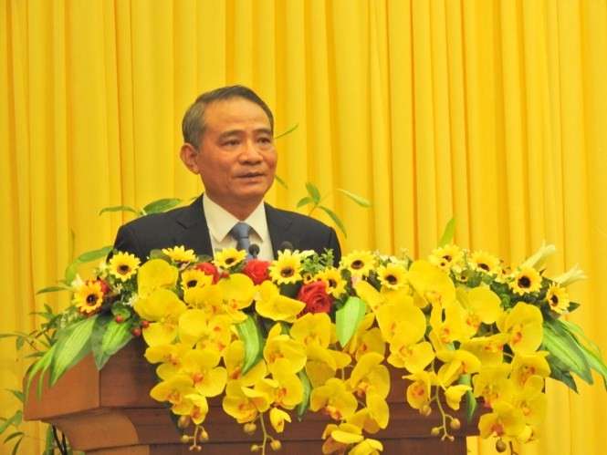 Ông Trương Quang Nghĩa, Ủy viên Trung ương Đảng, Bộ trưởng Bộ Giao thông - Vận tải giữ chức Bí thư Thành ủy Đà Nẵng nhiệm kỳ 2015-2020.