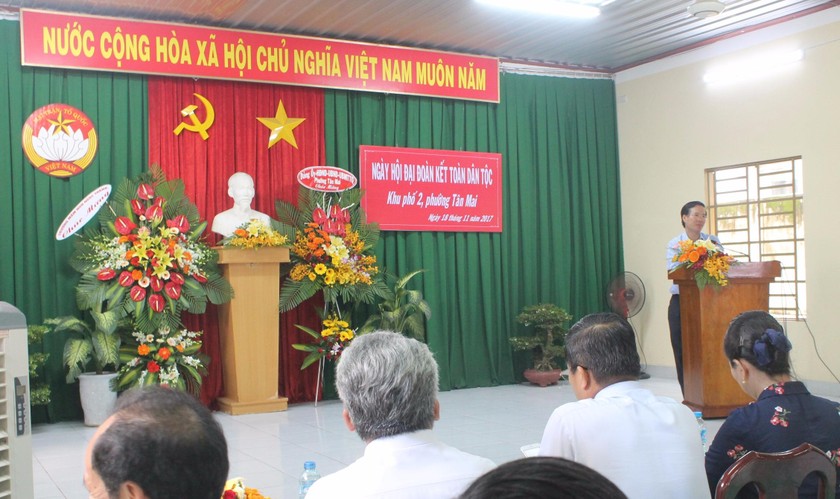 Thành phố Biên Hòa long trọng tổ chức ngày hội Đoàn kết toàn dân tộc
