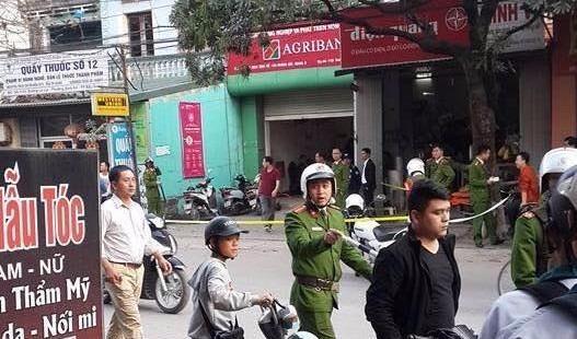 Agribank Bắc Giang bị cướp dùng vũ khí uy hiếp lấy 1 tỷ