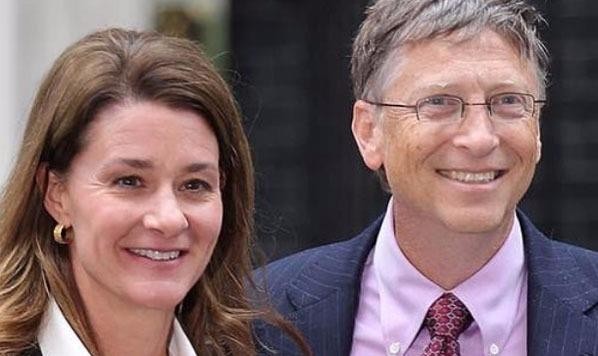 Vợ chồng Bill Gates chỉ để lại một phần rất nhỏ trong khối tài sản khổng lồ cho ba đứa con. Ảnh: Twitter.