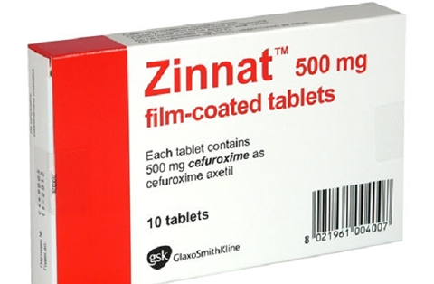Phát hiện thuốc Zinnat 500 mg giả