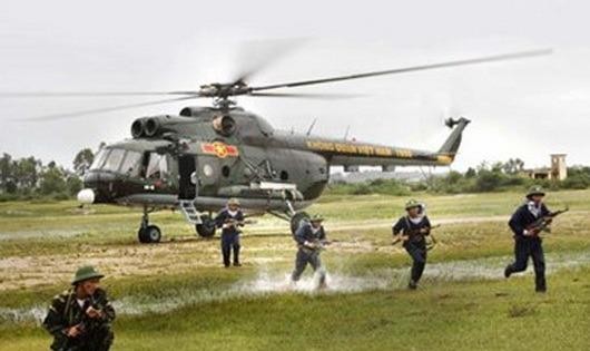 Công an huyện có thể được cấp trực thăng