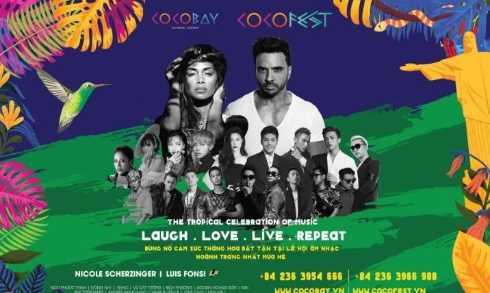 “Bom tấn” Luis Fonsi đến Việt Nam trong Cocofest 2018