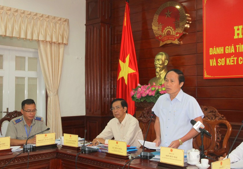 Ông Lê Tiến Châu – Chủ tịch UBND tỉnh Hậu Giang phát biểu tại Hội nghị