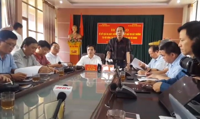 Cục trưởng Mai Văn Trinh: Hơn 330 bài thi được nâng điểm, điều 'vô cùng xấu xí' ở Hà Giang