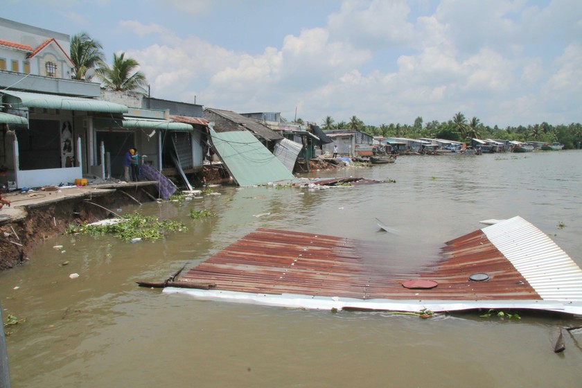  Thiên tai ở Đồng bằng sông Cửu Long gây thiệt hại hơn 900 tỷ đồng.