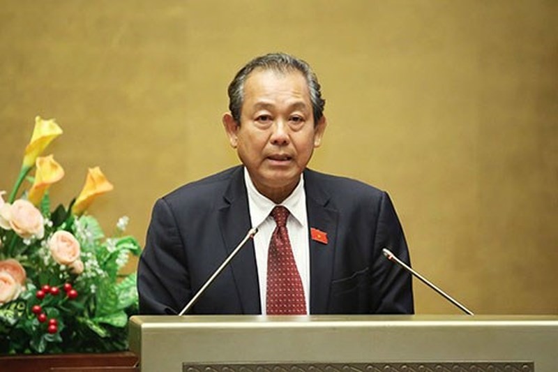 Phó thủ tướng thường trực Trương Hoa Bình.