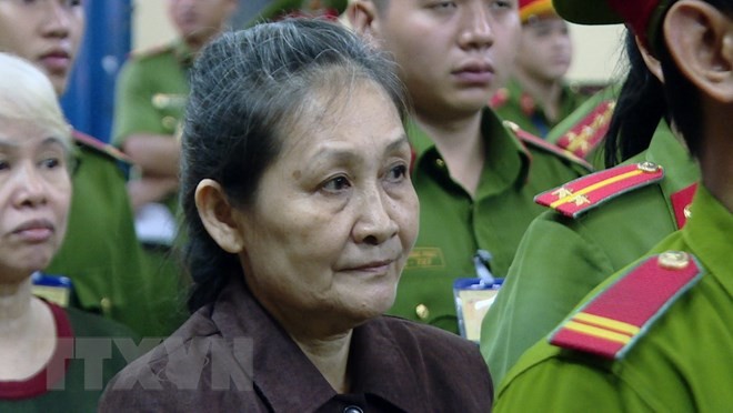 Bị cáo Phan Angle, thành viên chủ chốt của tổ chức phản động 'chính phủ quốc gia Việt Nam lâm thời.' (Ảnh: Thành Chung/TTXVN)