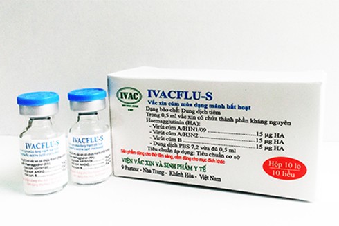 Đã có vắc xin cúm mùa và cúm A/H5N1 "madein Việt Nam"