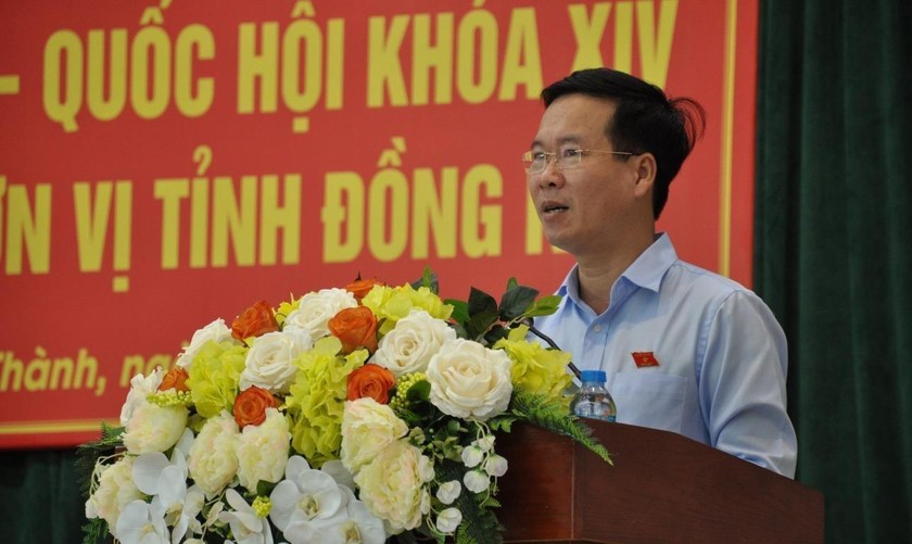 Ông Võ Văn Thưởng – Ủy viên Bộ Chính trị, Bí thư Trung ương Đảng, Trưởng ban Tuyên giáo Trung ương.