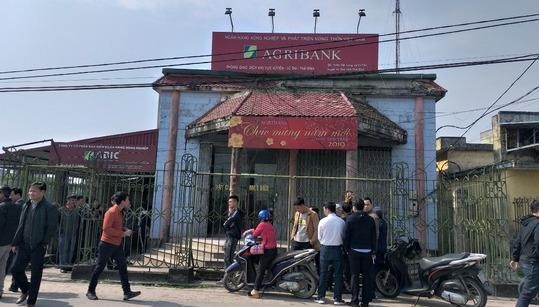 Cướp ngân hàng táo tợn tại Thái Bình giữa ban ngày