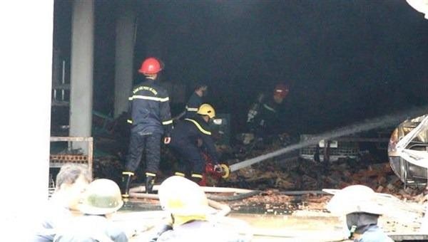 Cao Bằng: Cháy nhà và kho hàng, thiệt hại nhiều tỷ đồng