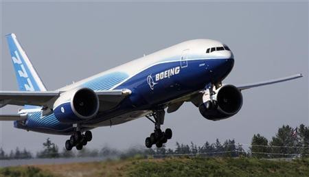 Máy bay Boeing 777. Ảnh: Reuters