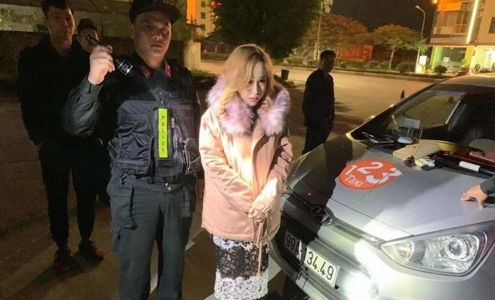 Hotgirl Quảng Ninh bị bắt vì mang theo ma túy lên taxi đi chơi