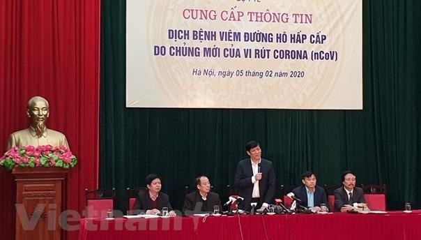 Thứ trưởng Bộ Y tế Nguyễn Thanh Long khẳng định: "Đối với dịch bệnh này, Việt Nam không quá hoang mang, sẵn sàng chuẩn bị phương án để tiếp đón bệnh nhân trong tình huống xấu nhất." (Ảnh: PV/Vietnam+)