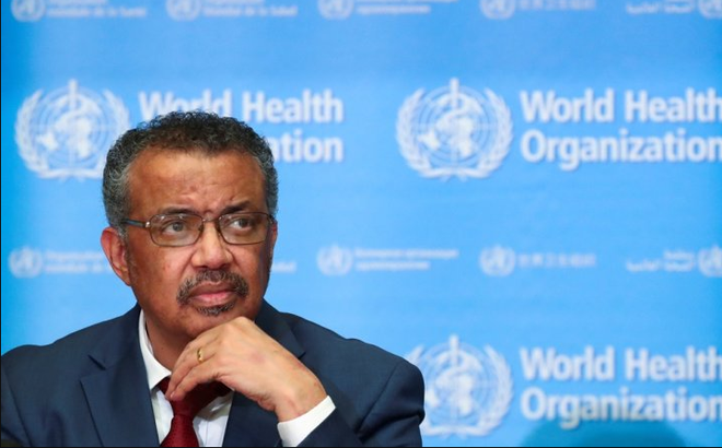 Tổng Giám đốc Tổ chức Y tế thế giới (WHO) Tedros Adhanom Ghebreyesus.
