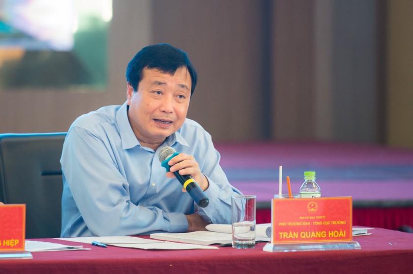 Ông Trần Quang Hoài - Phó Trưởng ban chỉ đạo TƯ về Phòng chống thiên tai, Tổng cục trưởng Tổng cục Phòng chống thiên tai, Bộ NN&PTNN.