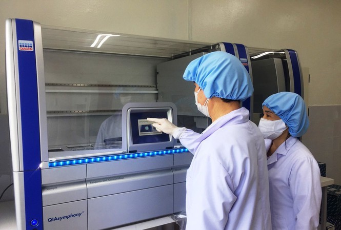 Máy xét nghiệm Realtime PCR tự động giá 7,23 tỷ đồng ở Quảng Nam