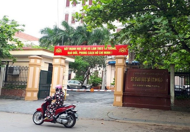 Sở GD&ĐT tỉnh Thanh Hóa.