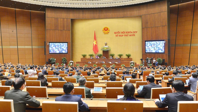 Hình ảnh một phiên họp quốc hội