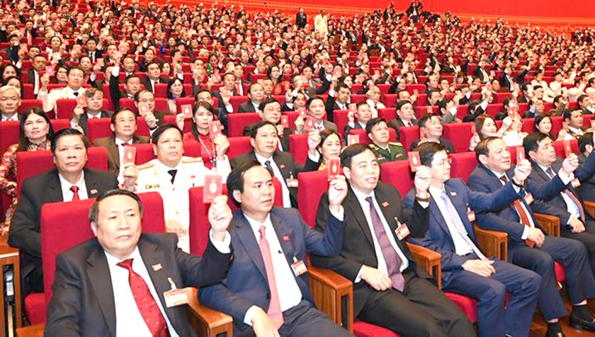 Bảo đảm sự lãnh đạo của Đảng đối với Nhà nước pháp quyền XHCN Việt Nam.