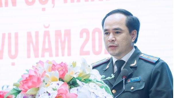 Ông Phạm Quốc Nam, Cục trưởng Cục THADS Nghệ An. 