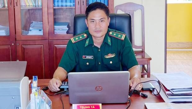 Trung tá Nguyễn Ngọc Thìn. 