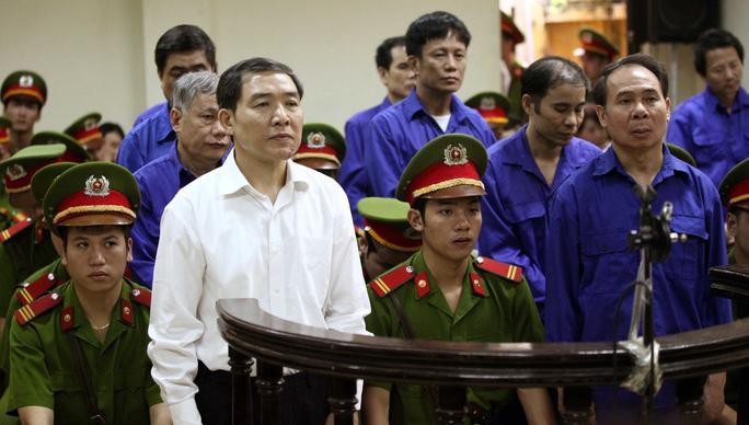 Phiên tòa xét xử vụ án tham nhũng tại Tổng Công ty Hàng hải Việt Nam (Vinalines).