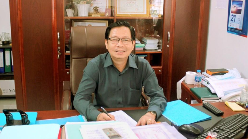 Giám đốc Sở Tư pháp An Giang - ông Cao Thanh Sơn. 