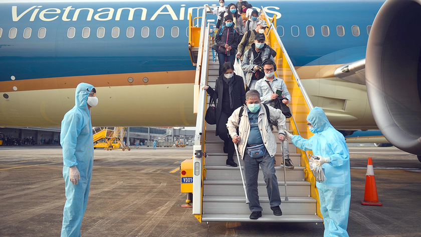  Dự kiến từ tháng 4/2022 sẽ triển khai các chuyến bay thường lệ chở khách vào Việt Nam không yêu cầu cách ly sau nhập cảnh. (Ảnh minh họa)