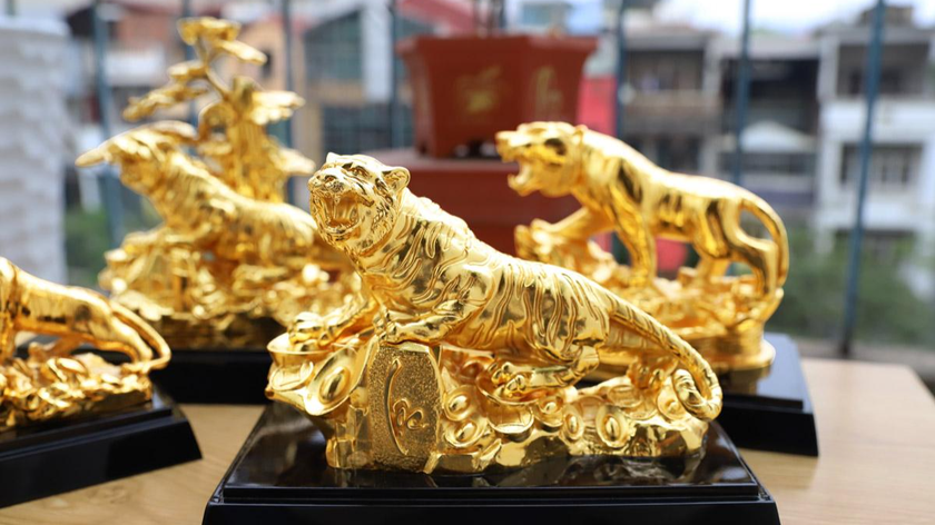Hổ vàng – linh vật đại diện của năm Nhâm Dần 2022