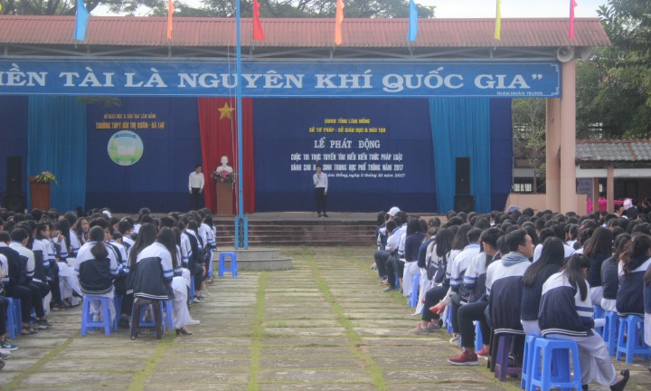 Tập huấn kỹ năng tuyên truyền, phổ biến pháp luật cho cán bộ cơ sở ở Lâm Đồng. 