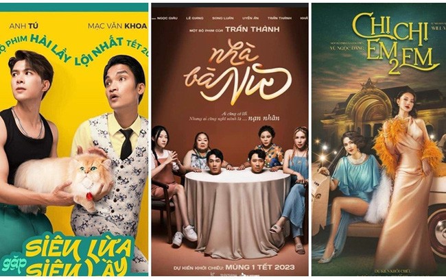 Ba bộ phim Việt công bố chiếu rạp dịp Tết Nguyên đán 2023. 