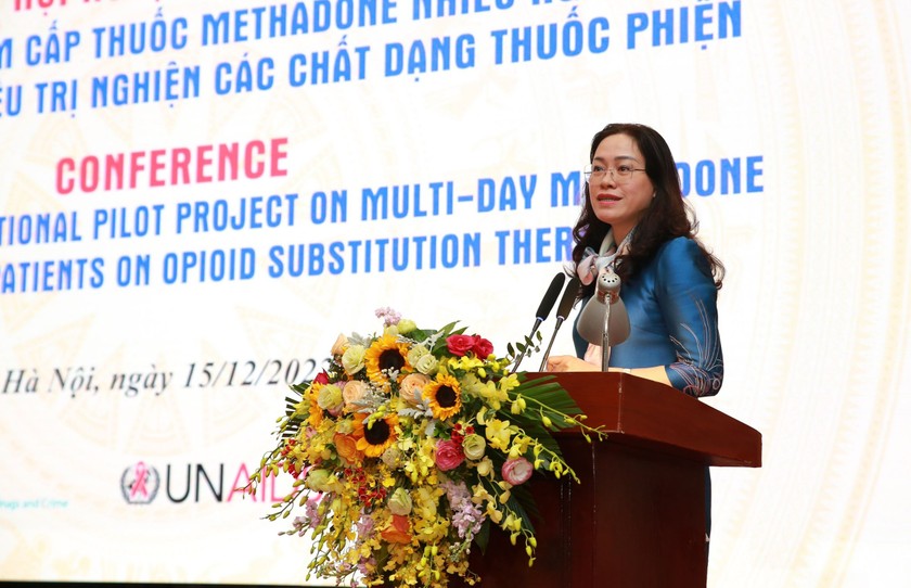 PGS.TS Phan Thị Thu Hương, Cục trưởng Cục Phòng chống HIV/AIDS.