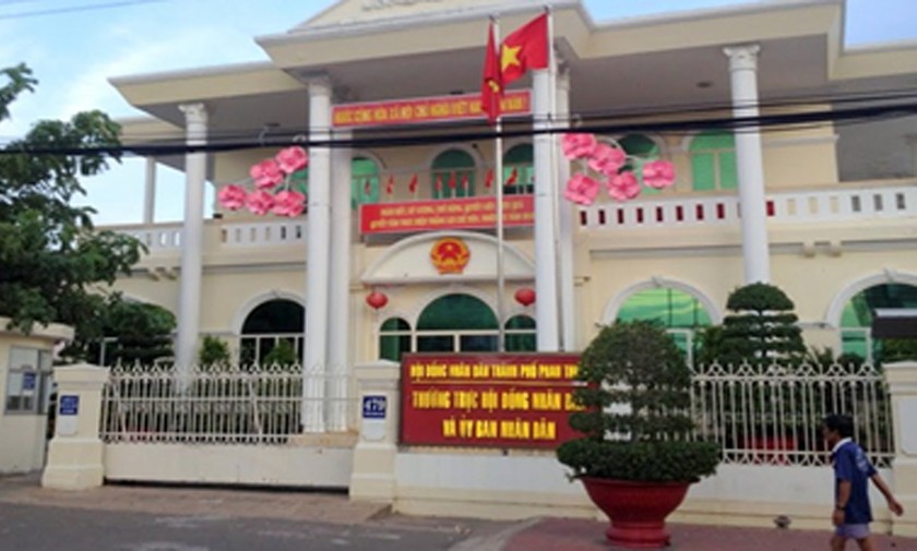 Trụ sở UBND TP Phan Thiết.