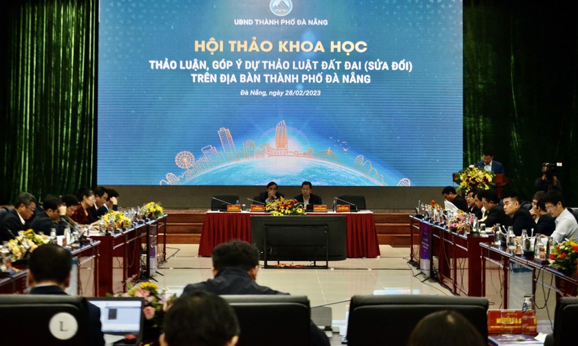 Hội thảo góp ý Luật Đất đai (sửa đổi) tại Đà Nẵng: Giá đất là vấn đề được quan tâm nhất