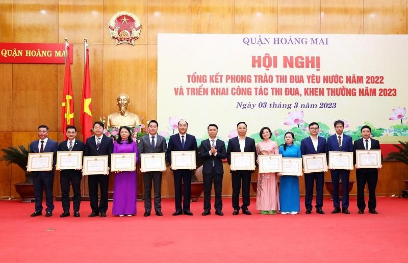 Quận Hoàng Mai, Hà Nội: Tổng kết phong trào thi đua yêu nước năm 2022. 
