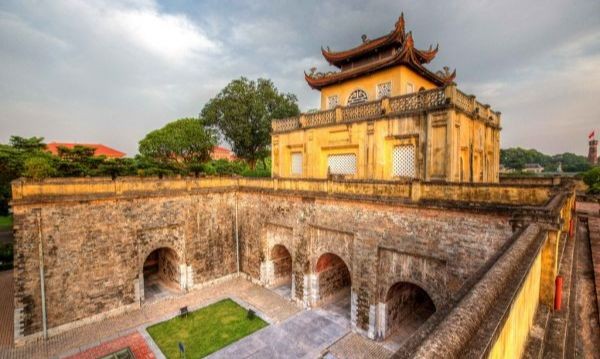 Khu trung tâm Hoàng thành Thăng Long - Hà Nội được UNESCO công nhận Di sản Văn hóa Thế giới năm 2010. 