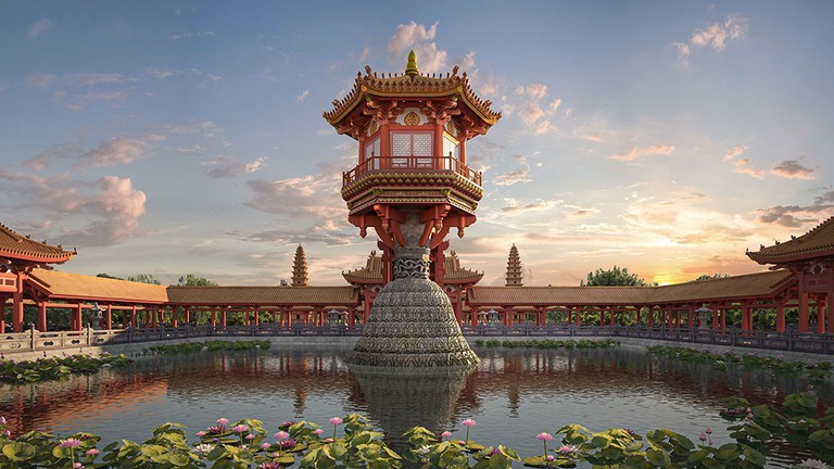 Số hóa di sản chùa Một Cột tăng tính trải nghiệm cho du khách. (Ảnh: Sen Heritage) 