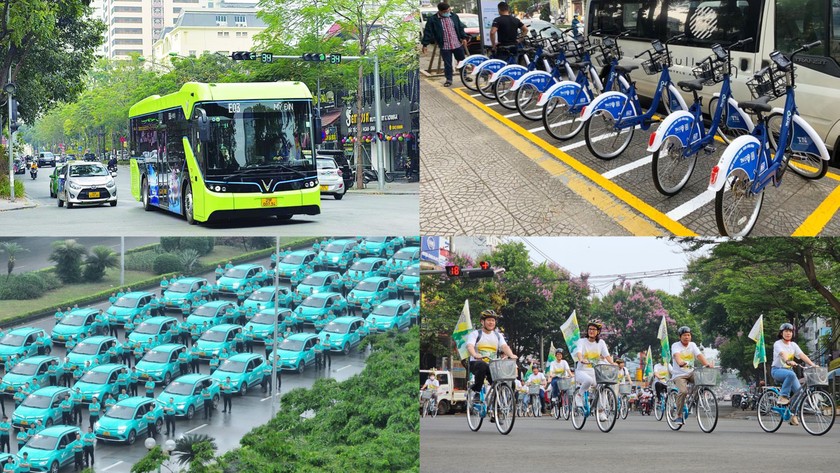 Nhiều sáng kiến hay về giao thông xanh được triển khai trên cả nước. (Nguồn Internet) 
