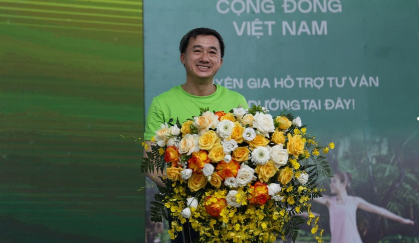TTƯT.GS.TS Trần Văn Thuấn – Thứ trưởng Bộ Y tế phát biểu tại sự kiện.