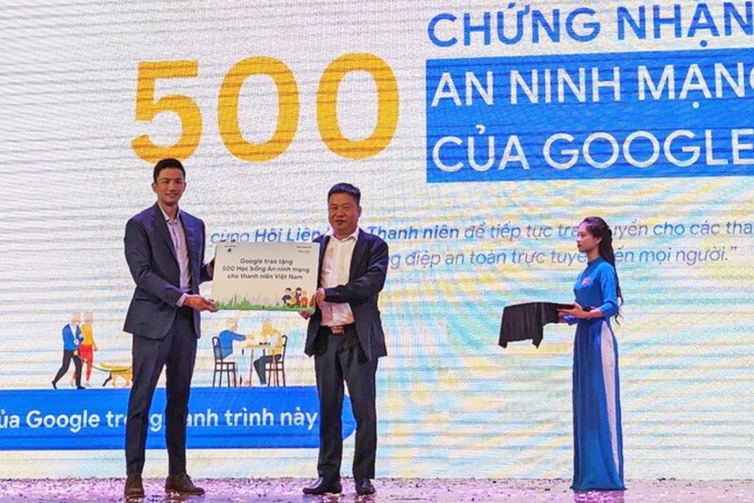Google tặng 500 suất học bổng an ninh mạng cho thanh niên Việt Nam