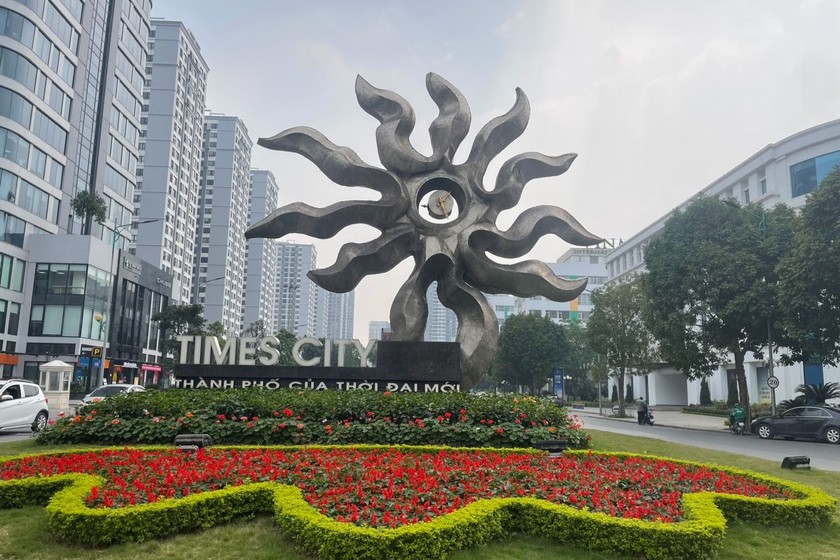 Times City - nơi có chi bộ lớn nhất Thành phố Hà Nội.